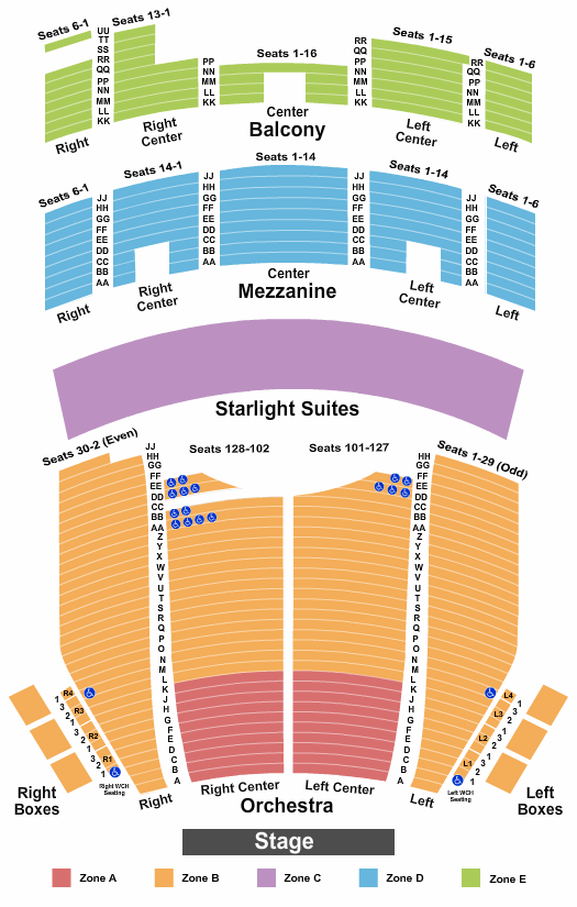 Hamilton Seating Chart Dc